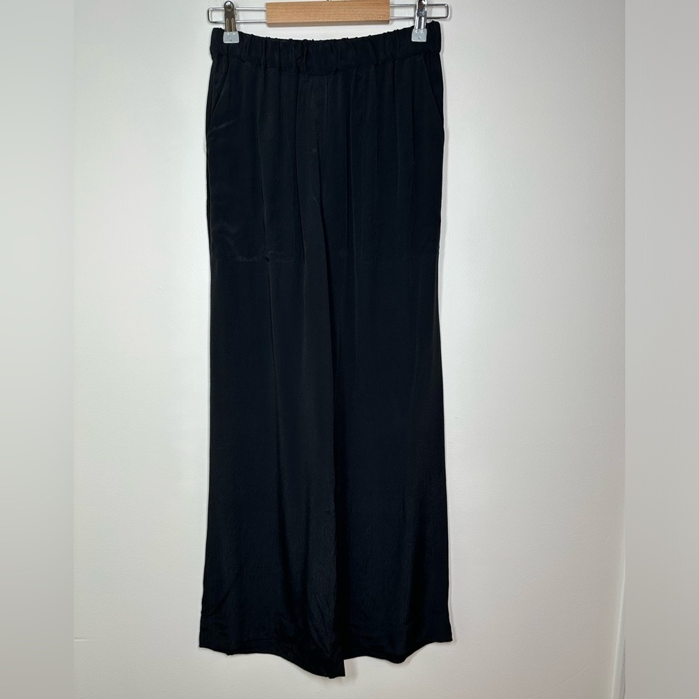 Aritzia Wilfred Black Wide Leg Pants Small‎